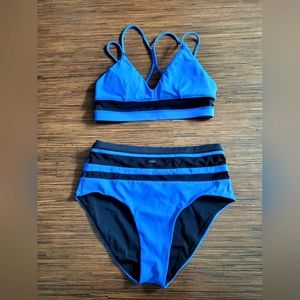 Lululemon high waisted 2 piece bikini - size 6